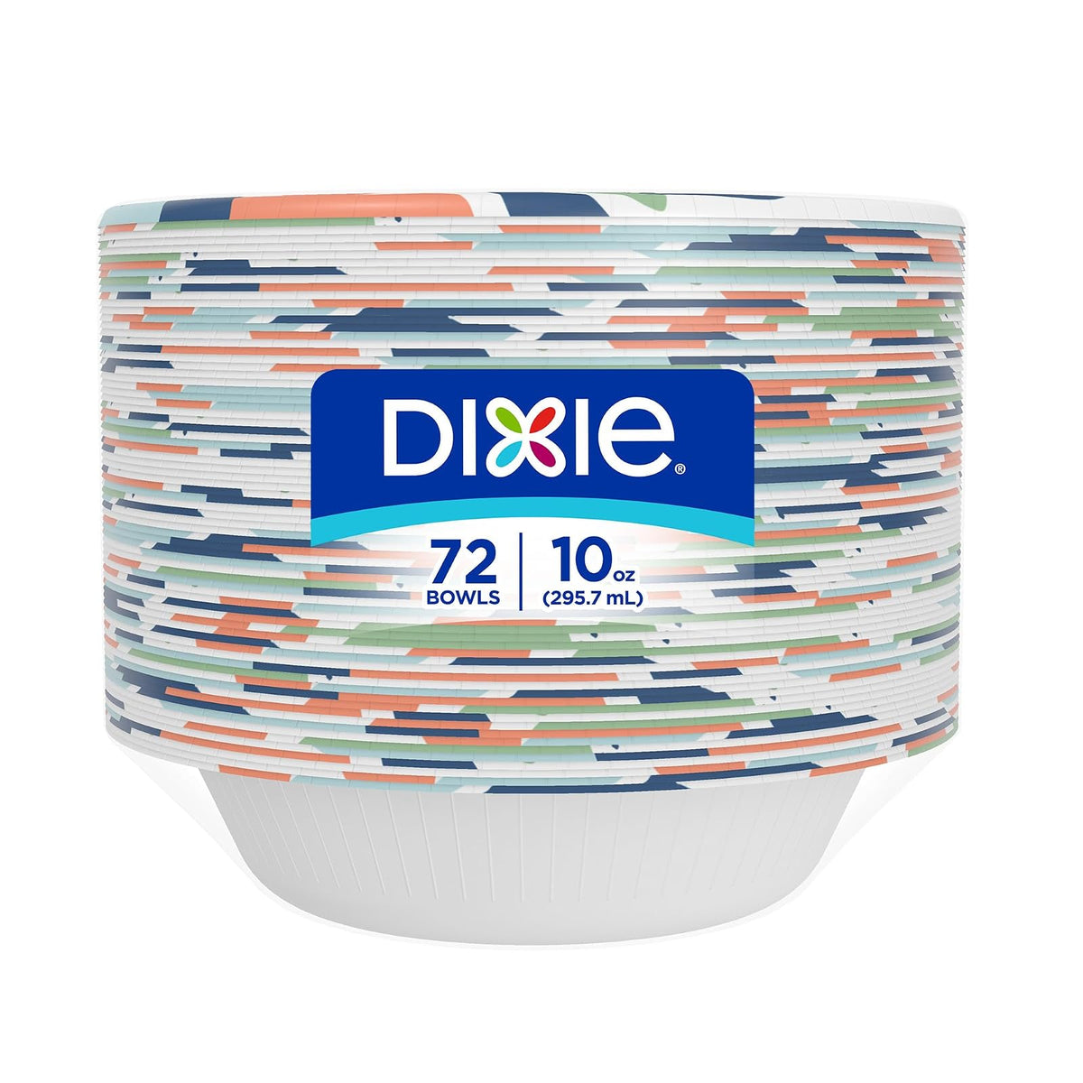 Dixie® - Cuencos de papel de 10 onzas, 72 unidades