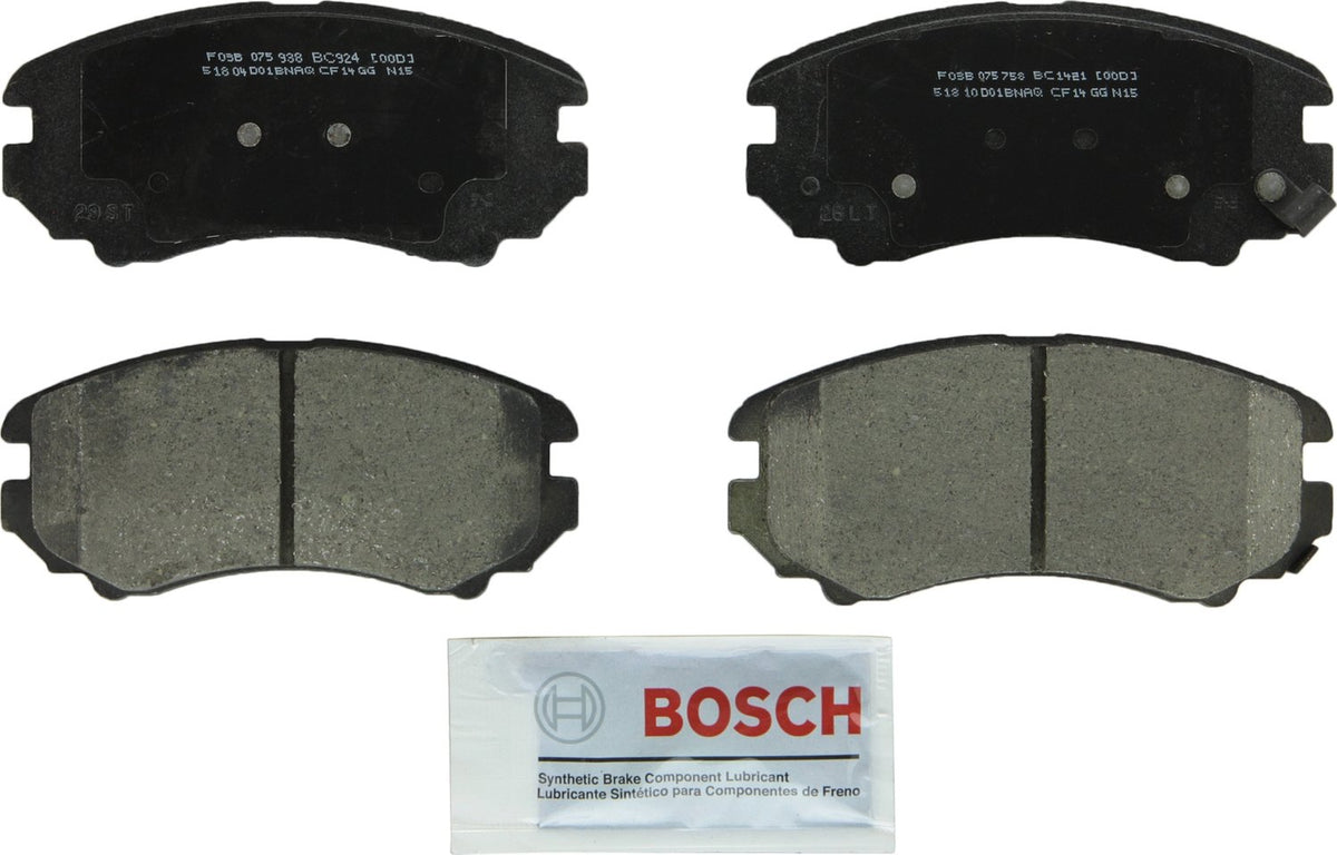 Bosch QuietCast Premium Pastillas de Freno Cerámicas - Frente - 1421 - 1400-1499