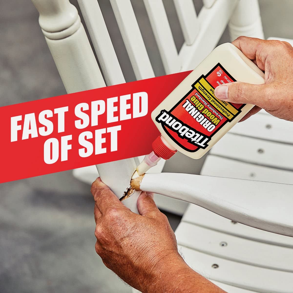 Titebond 5066F - Pegamento original para madera, galón, amarillo