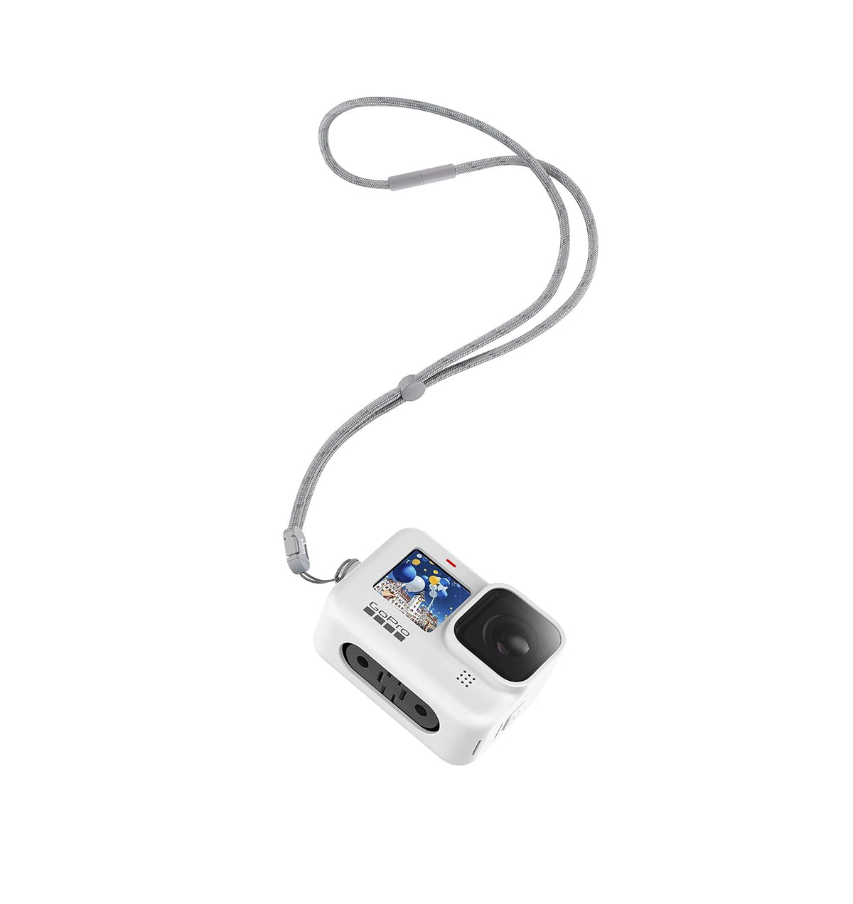 FUNDA Y CORREA GOPRO PARA HERO 9 (BLANCA)