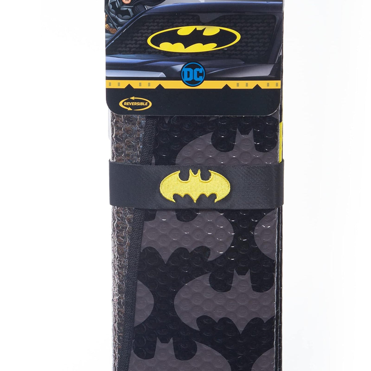 Plasticolor 003713R01 Batman - Parasol para Parabrisas Delantero Estilo acordeón para Automóvil, camión, SUV