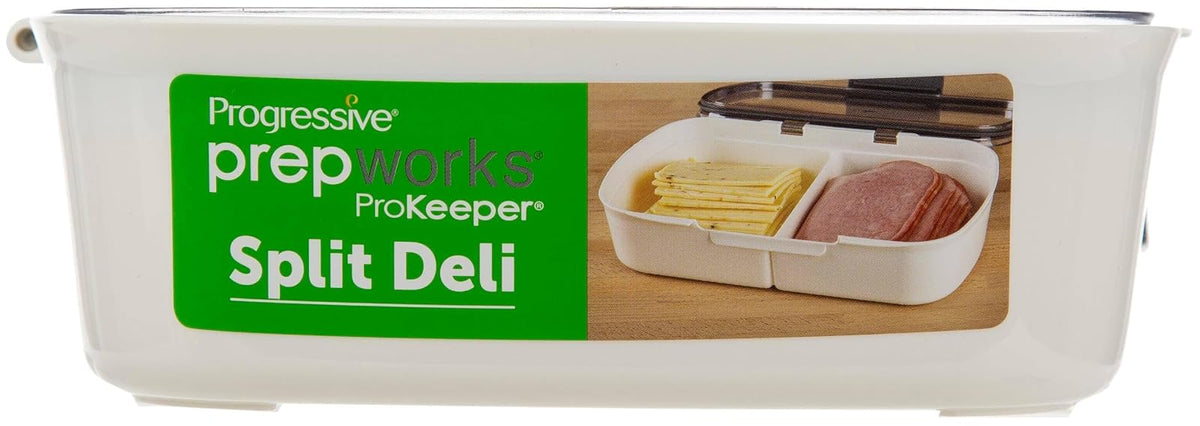 Prepworks from Progressive PKS-710 Split Deli Prokeeper, plástico, transparente