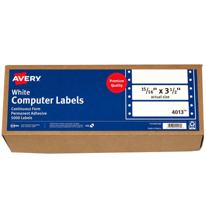 Avery Etiquetas De Envío De Internet para impresoras láser con tecnología TrueBlock, 1000 labels - 15 - 16" x 3 1 - 2"