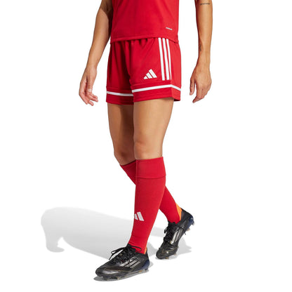 adidas Squadra 25 Shorts Deportivos de Fútbol para Mujer - M - Team Power Red - Team Power Red - White