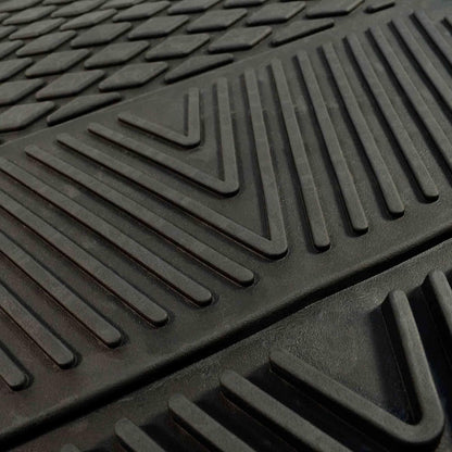 FANMATS 8993 Houston Texans - Juego de 2 Alfombrillas de Vinilo Resistentes para Automóvil, Alfombrillas de Fila Delantera, protección para Todo Tipo de Clima, Ajuste Universal, diseño de resevorio