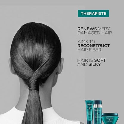 KÉRASTASE Masque Thérapiste | Mascarilla Fortalecedora y Reparadora | Con Glucopéptidos, Derivado de la Proteína de Trigo y Células de Plantas Autóctonas | 200ml