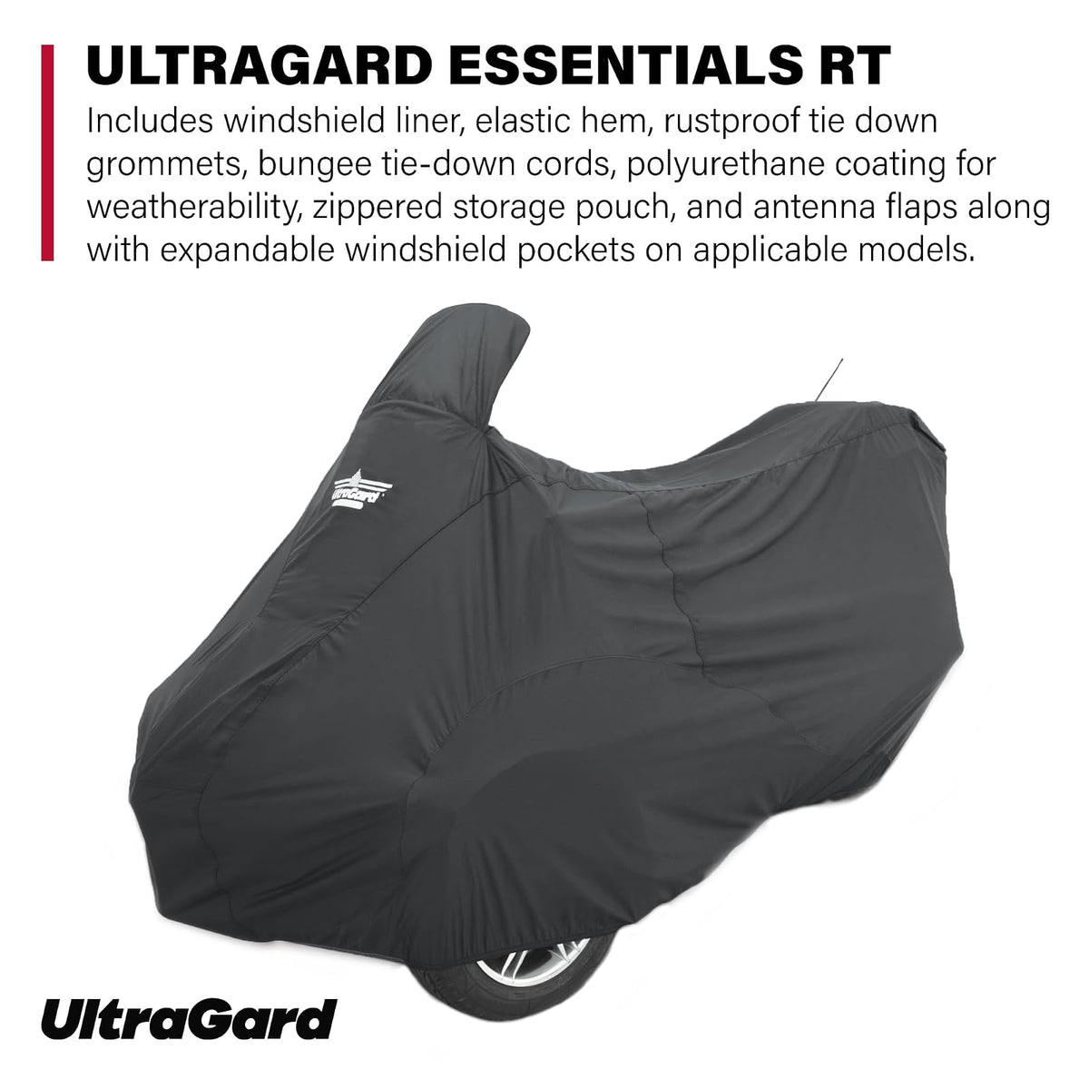 UltraGard 4-375 Essentials Cubierta Completa Can-Am RT 10-19 Resistente Intemperie/Agua Negro