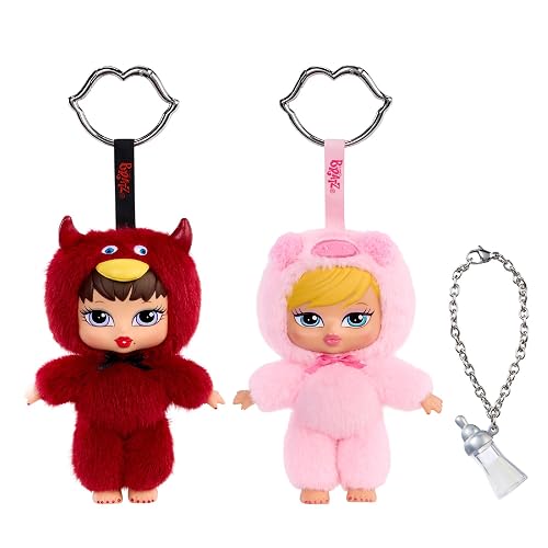 Bratz, Bratziez Iconz Plush Caja Sorpresa, Peluche Coleccionable con Charm Clip y Accesorios, 6 Años en Adelante