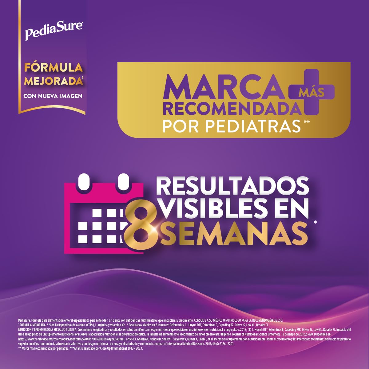PediaSure Chocolate- Alimentación Especializada Polvo 400 g | Formula especializada para niños de 1 a 10 años con 5 grupos de nutrientes clave que apoya el crecimiento de los huesos.