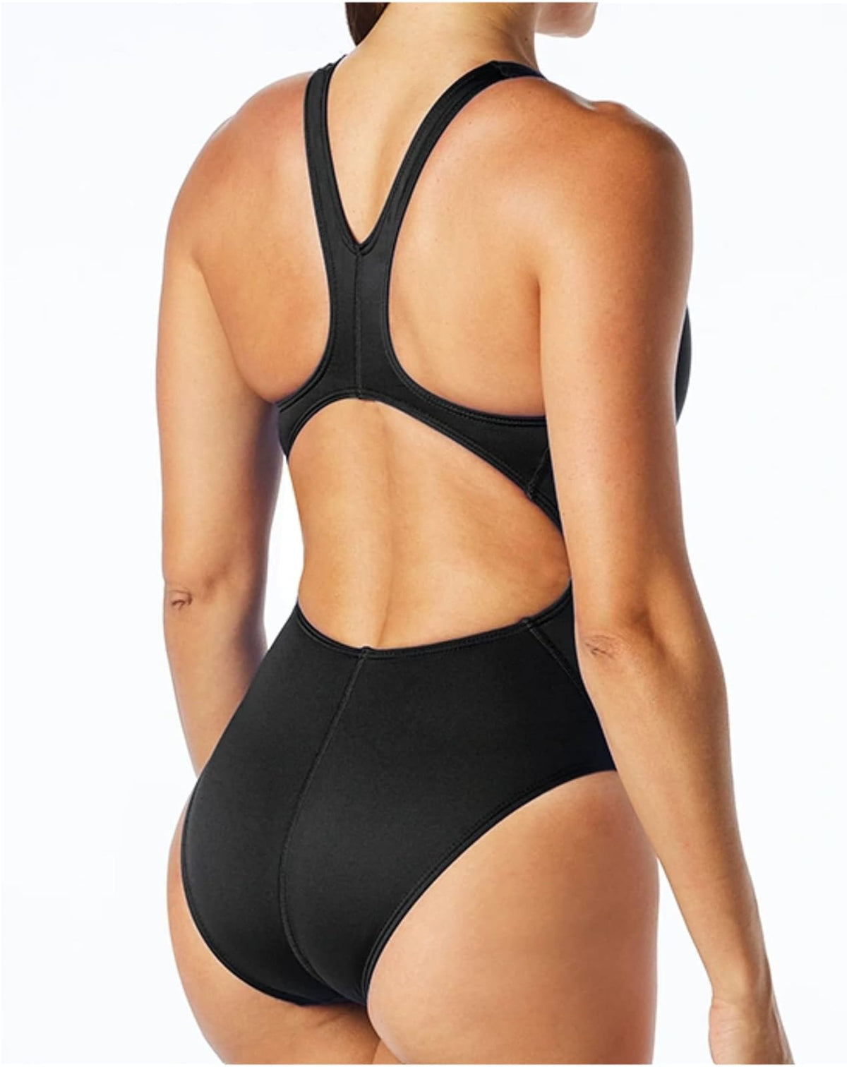 TYR Sport Maxback Traje de baño para Mujer, Liso