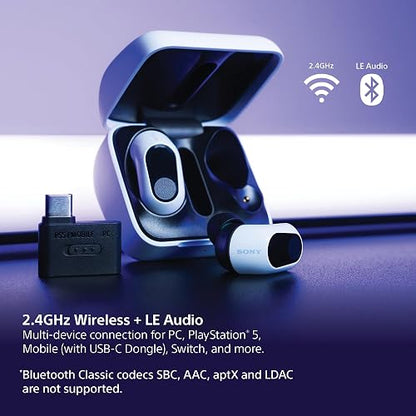 Earbuds Inalámbricos para Juegos Sony INZONE Buds con Cancelación de Ruido - Blancos