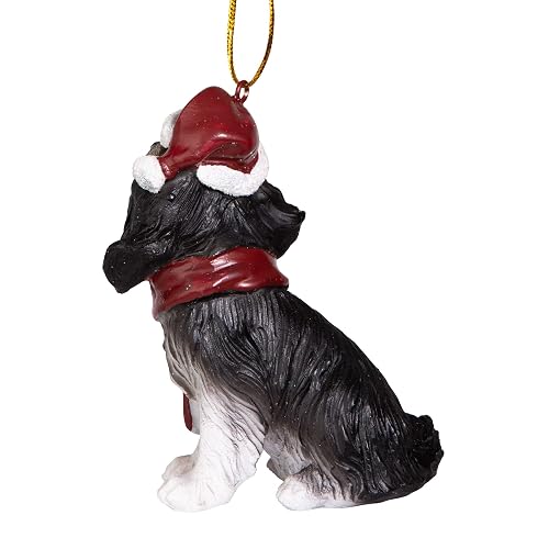 Adornos navideños con diseño de Perros, Charles Cavalier, Color Completo, 1
