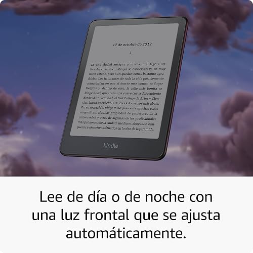 Kindle Paperwhite Signature Edition 32 GB (modelo más reciente) nuestro Kindle más rápido con una luz frontal que se ajusta automáticamente y semanas de duración de la batería. Carbón metálico