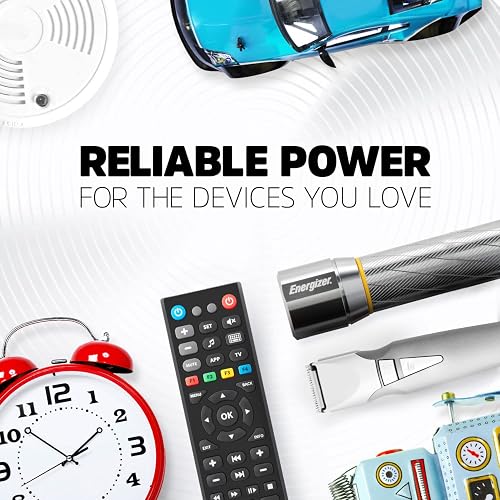 Energizer - Pilas Alcalinas Tipo D, MAX 1.5V, Paquete de 8 | Energía de larga duración para linternas, radios, juguetes electrónicos y otros dispositivos de alto consumo.