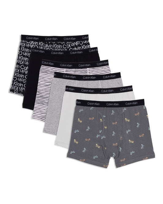 Calvin Klein 6 Pack Boxer Breif Ropa Interior de Hombres Niños