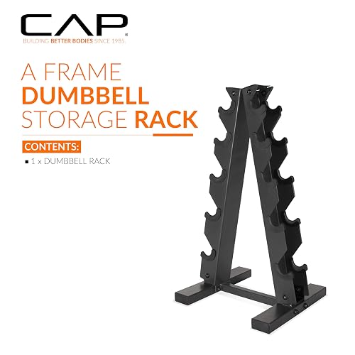 CAP Barbell - Soporte para Mancuernas, Color Negro