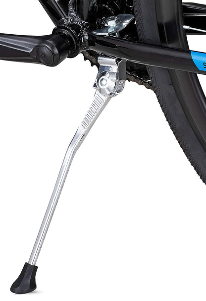 Schwinn - Soporte de montaje central o trasero para bicicleta de adultos y niños, ligero, conveniente para almacenamiento vertical, piezas de bicicleta y accesorios, perfecto para sin placa