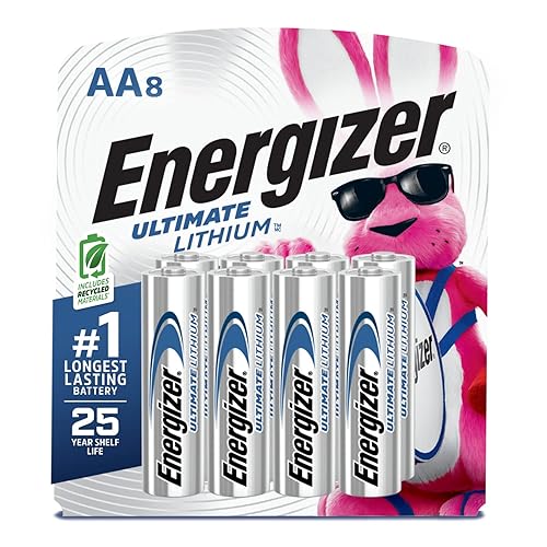 Energizer Ultimate Lithium AA Batteries, 8 Count (L91SBP-8)