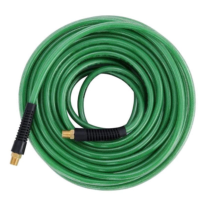 Metabo HPT Manguera de aire | 1/4 pulgadas x 100 pies | Poliuretano de grado profesional | 300 PSI | 19413QPM, verde