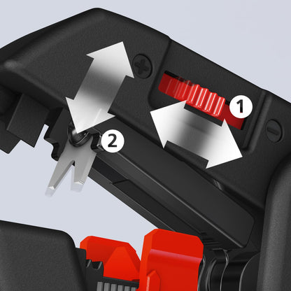 KNIPEX Pelacables automático 10-24 AWG