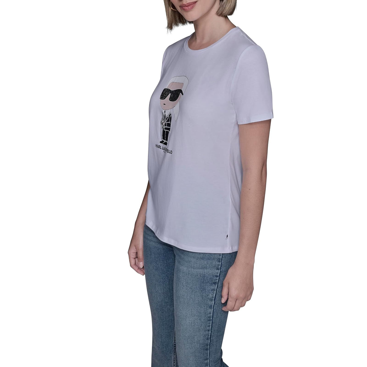 Karl Lagerfeld - Playera de Manga Corta