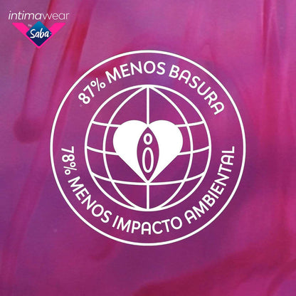 SABA Ropa Interior intimawear para periodo Corte Hipster para Flujo Moderado