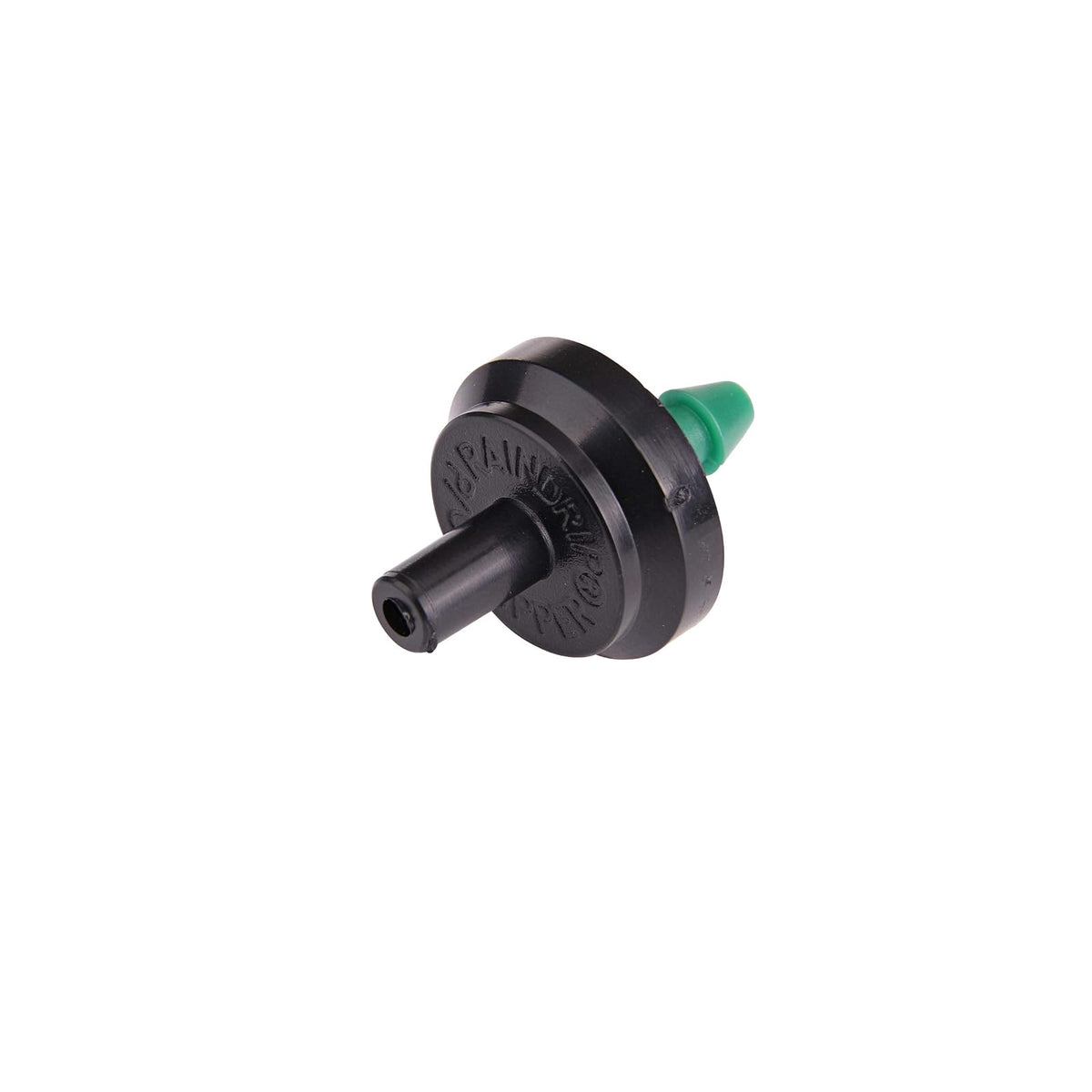 Raindrip PC8010B - Goteadores compensadores de presión de 2 GPH, emisores de riego por Goteo para Sistema de jardinería de riego por Goteo, Mantiene el Flujo de Agua Constante, Paquete de 10, Verde