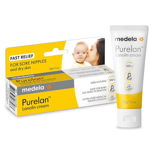 Medela | Crema Lanolina Purelan | Ungüento para Pezones Resecos | Lactancia | Contiene: 1 pieza