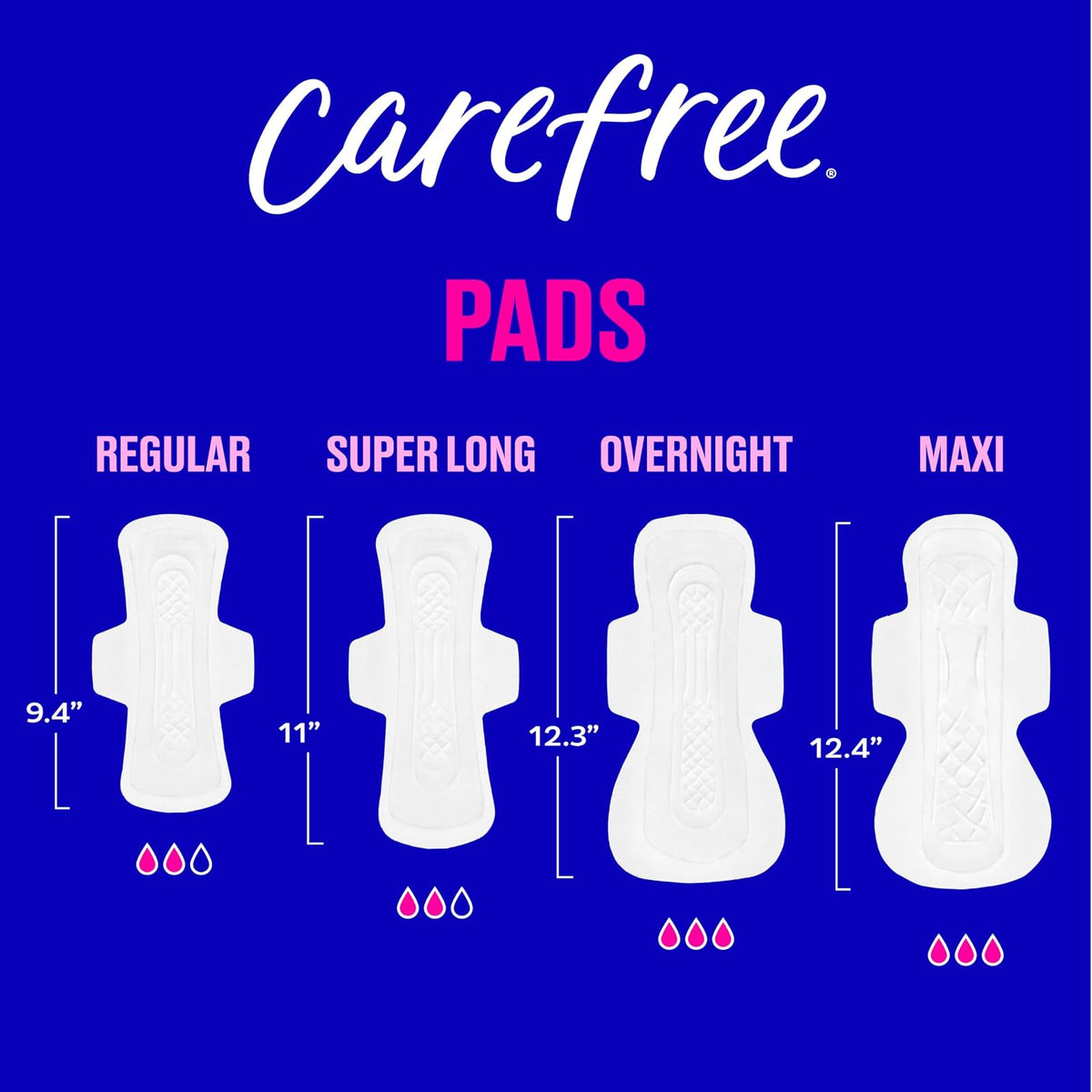 Carefree Ultra Delgado Regular con Alas 28ct (paquete de 4)