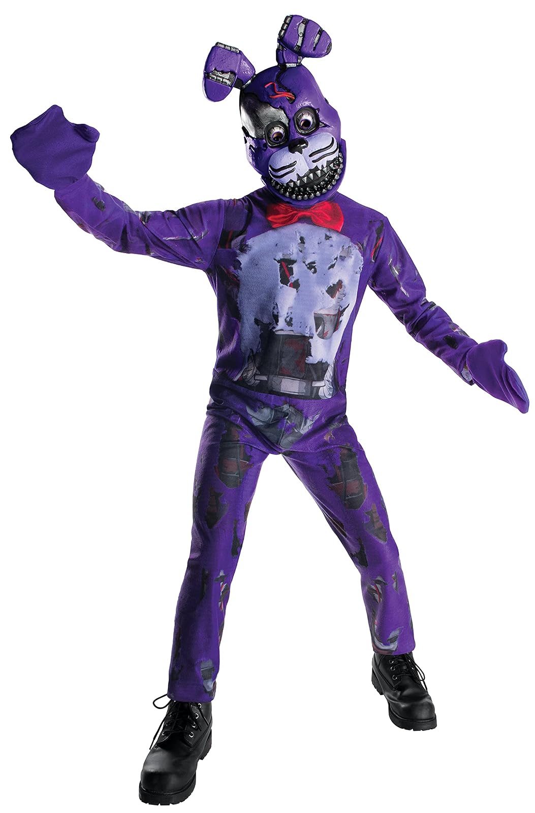 Rubie'S Disfraz de Five Nights at Freddy'S, Nightmare Bonnie The Rabbit para niño, tamaño Grande, Multicolor