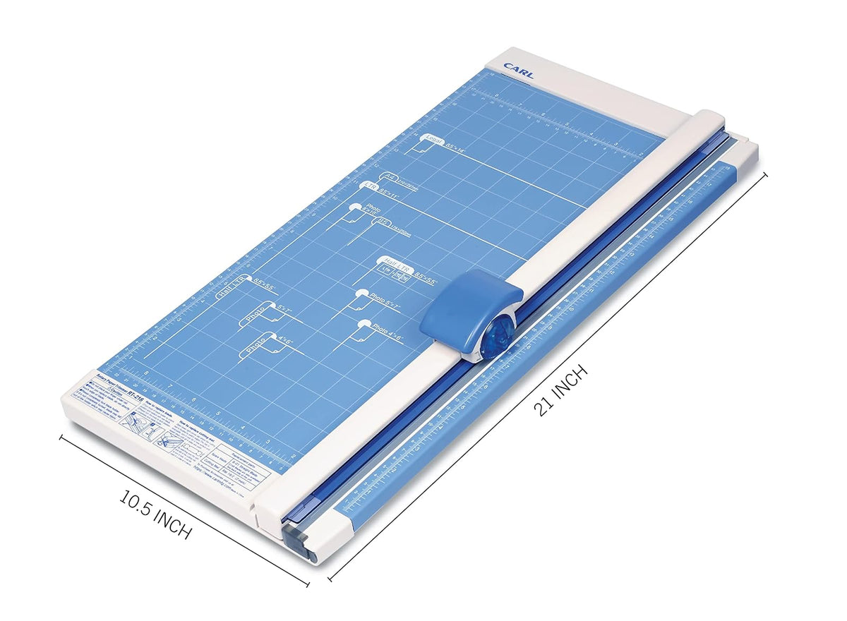 Carl profesional cortadora de papel giratoria (18 inch