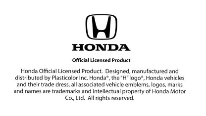 Plasticolor Alfombra Utilitaria Honda, Negro, 001221R01