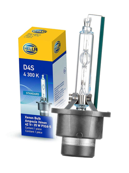 Hella D4S4300K Foco Xenón Standard en Caja con Instructivo Gráfico