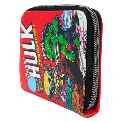 Loungefly Marvel: Wolverine 50th Anniversary - The Incredible Hulk and The Wolverine Wallet