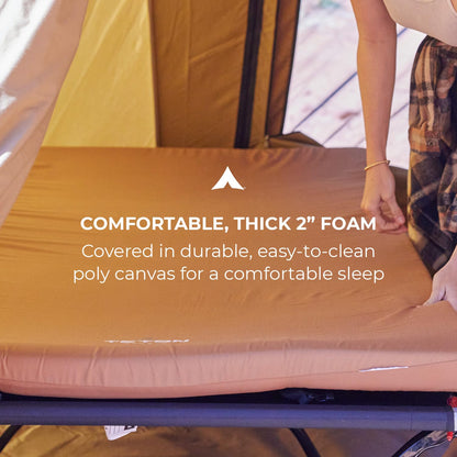 TETON Sports Camp Cot Pad Colchoneta Deportiva para Catre de Acampar