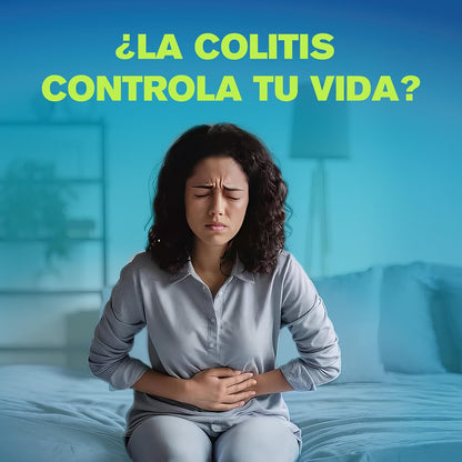 QG5 - Alivio para la Colitis. Ingredientes de origen 100% natural que alivian inflamación, dolor, diarrea, gases y espamos. Caja con 30 tabletas