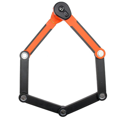 Kryptonite Evolution 790 Candado Plegable | Pequeño, 90 cm, 1.45 kg, acero endurecido 5.4 mm, 2 llaves, soporte incluido