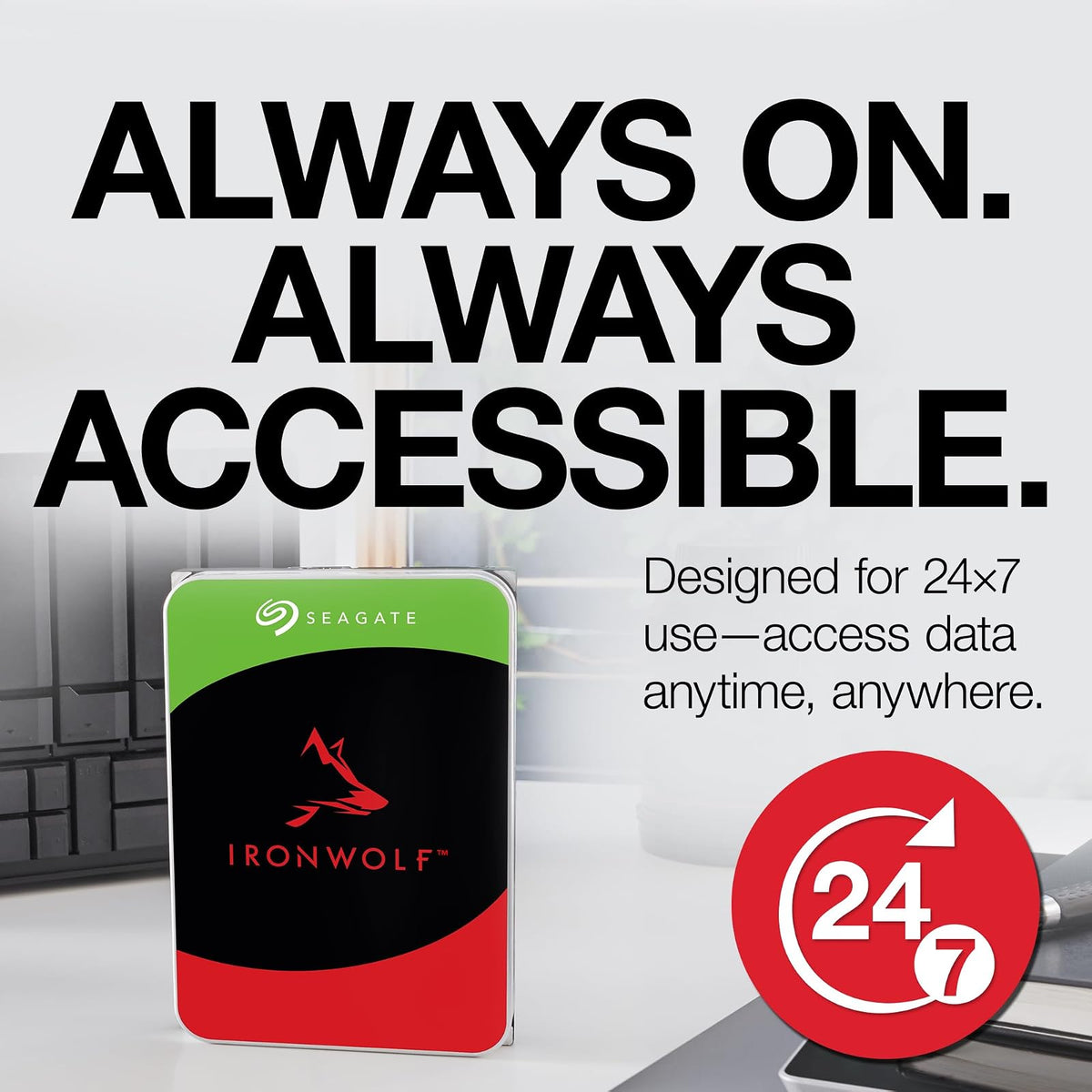 Seagate Disco Duro NAS IronWolf SATA 4TB (ST4000VN006)