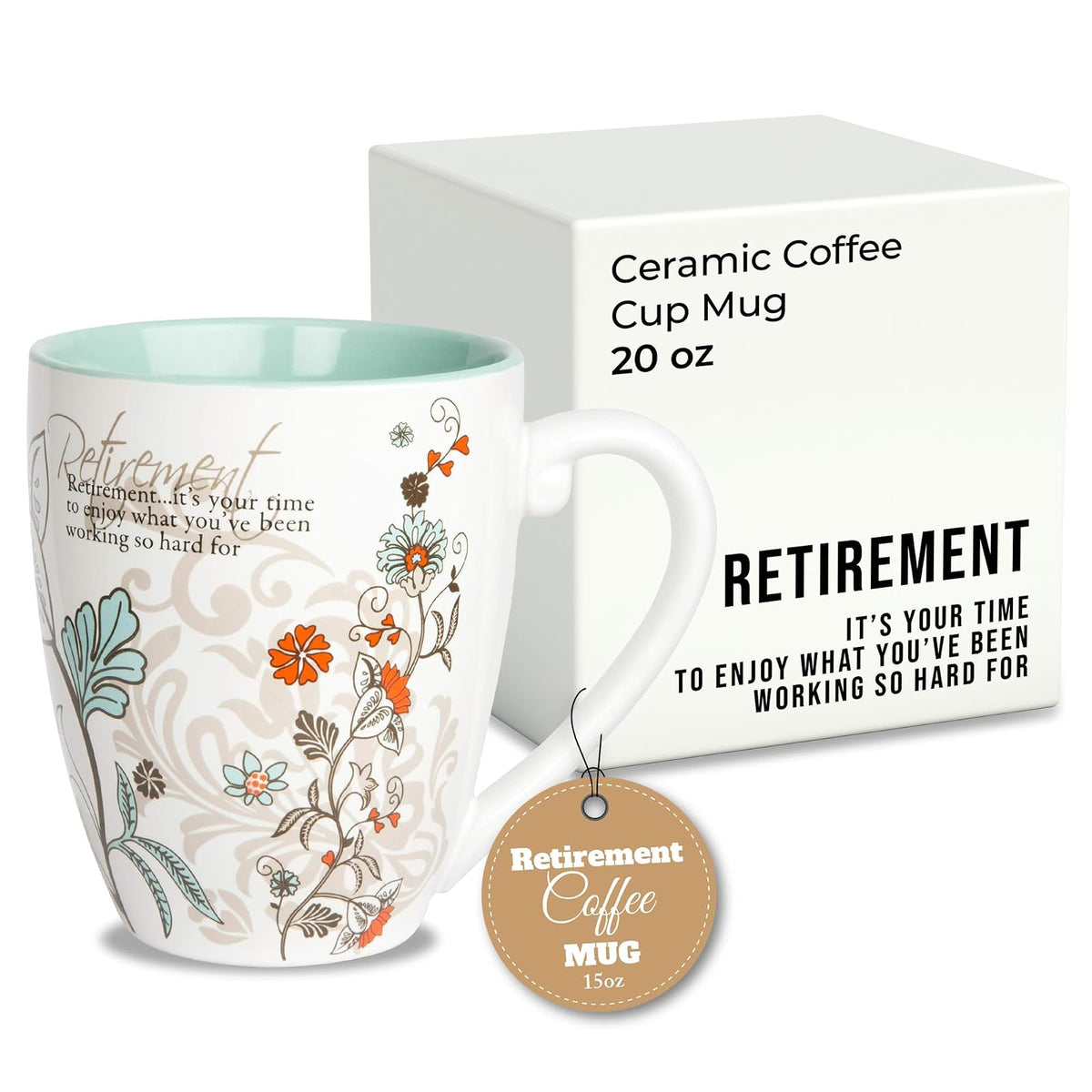 Pavilion Mark My Words - Taza de jubilación (567 ml, 10,16 cm)