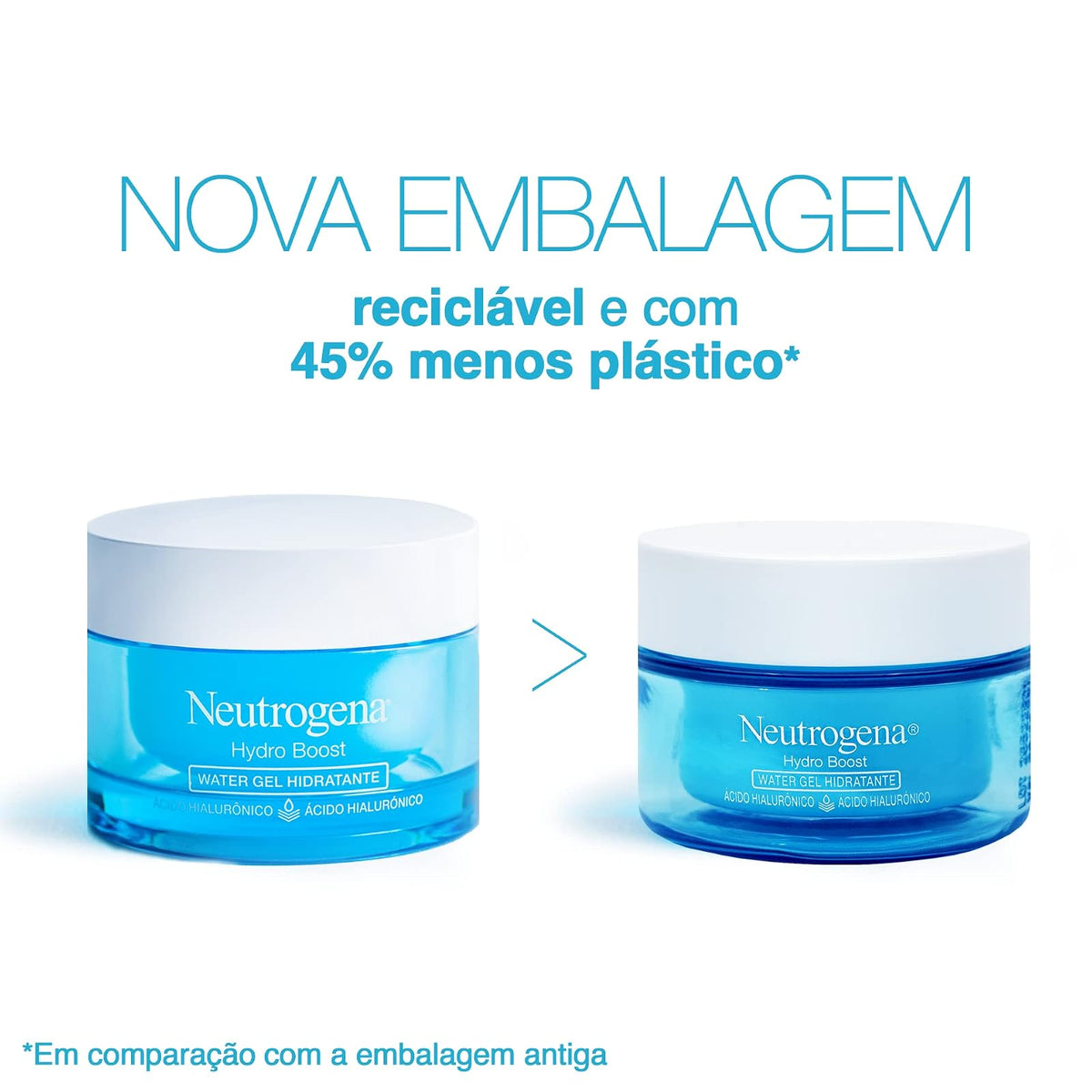 Crema Hidratante Facial Reparador Nocturno Neutrogena Face Care Intensive Colageno 100g + Hidratante Facial Hydro Boost Water gel 50 g