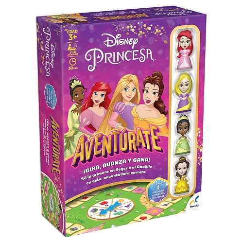 Novelty Corp - Juego de Mesa Aventúrate Princesas Disney