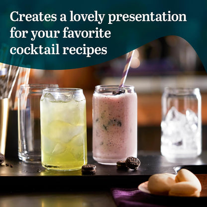 Libbey Classic Can Tumbler Vaso, Juego de 4