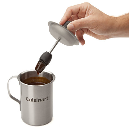 Cuisinart CBP-116B Vaso de Acero Salsas con Brocha Integrada | Vaso de acero inoxidable para salsas, con brocha incluída y removible, fácil de limpiar, perfecto para todo tipo de salsas