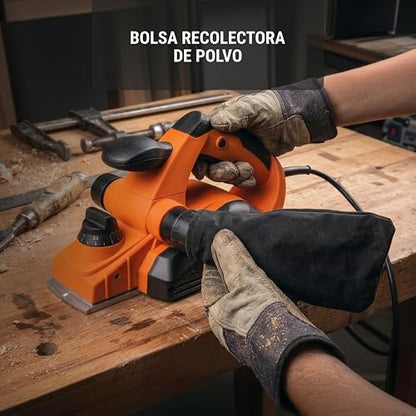 Truper CEPEL-3-1/4A4, Cepillo eléctrico 3-1/4" 850 W, profesional