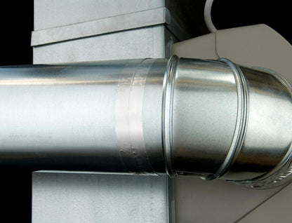 3M High Temperature Flue Tape, 15-Foot Roll | Cinta resistente al calor para costuras de conductos de calefacción, detiene fugas de aire caliente, ayuda a reducir los