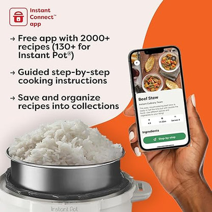 Instant Pot IP-DUO6, Olla de presión 7 en 1, Programable, capacidad para 24 tazas