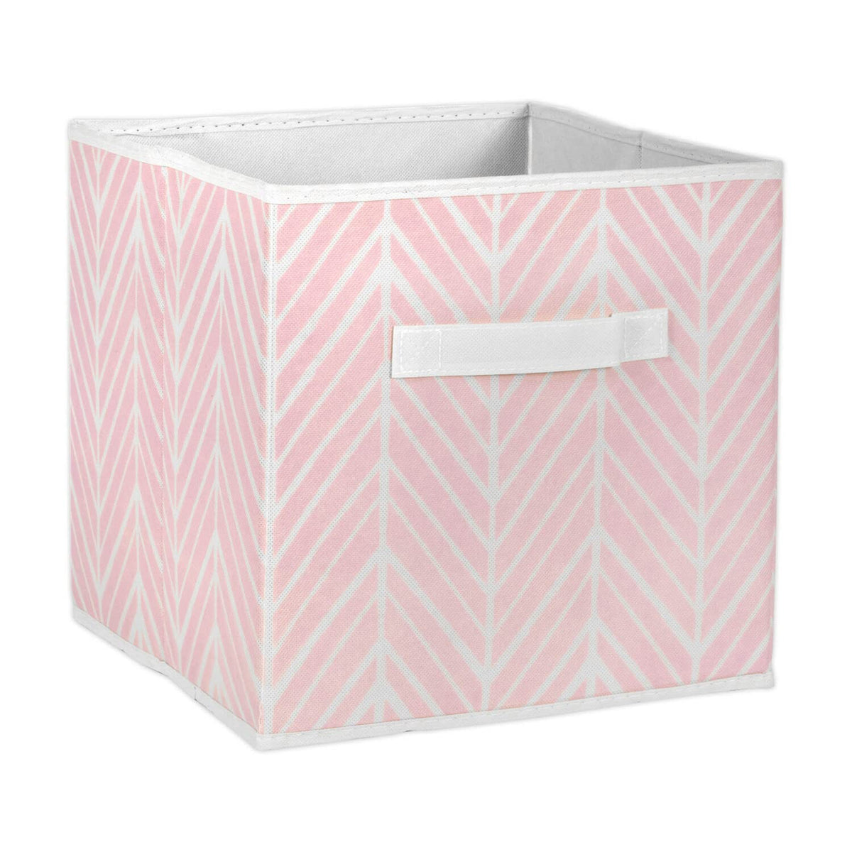 DII Home Essentials de Tela Plegables Recipientes, 11 X 27,94 cm X 27,94 cm, Juego de 2