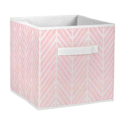 DII Home Essentials de Tela Plegables Recipientes, 11 X 27,94 cm X 27,94 cm, Juego de 2