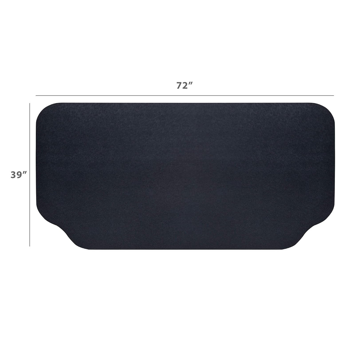 GRILLTEX Under the Grill Tapete Protector para Parrilla 39 x 72 Pulgadas Negro