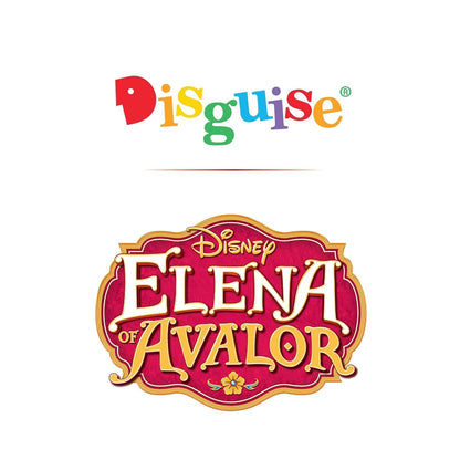 Disney Disguise Elena Aventura Vestido Elena clásico de Avalor Disfraz, Multi Color, Mediano/7-8